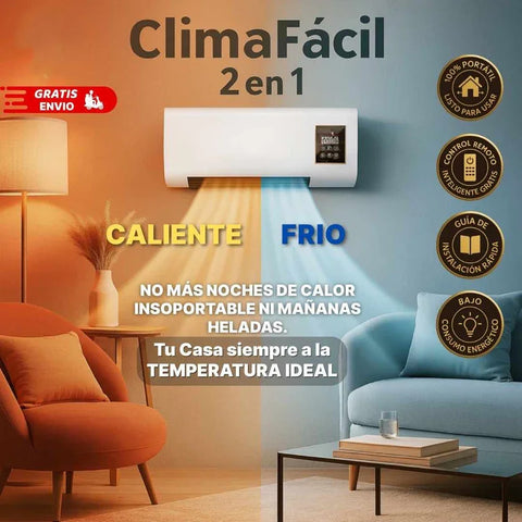 AIRE ACONDICIONADO SPLIT MAX 2-EN-1