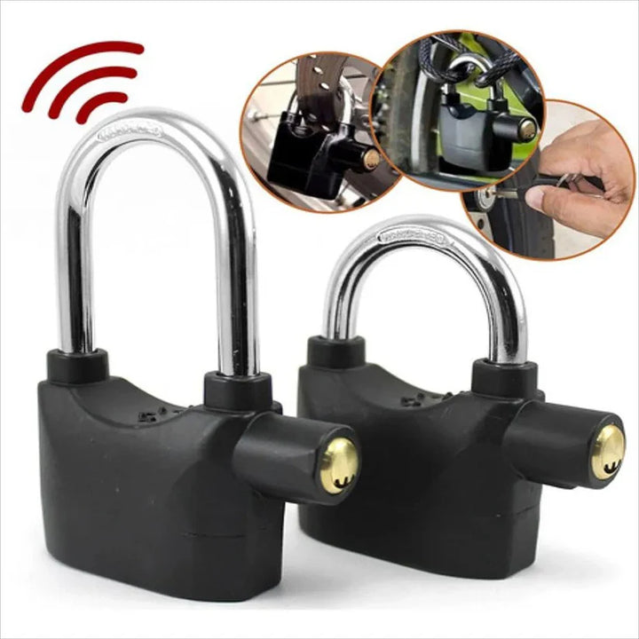 Candado con alarma multiusos
