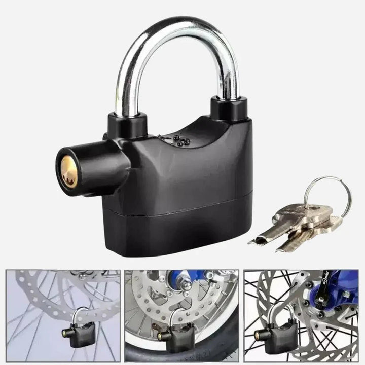 Candado con alarma multiusos