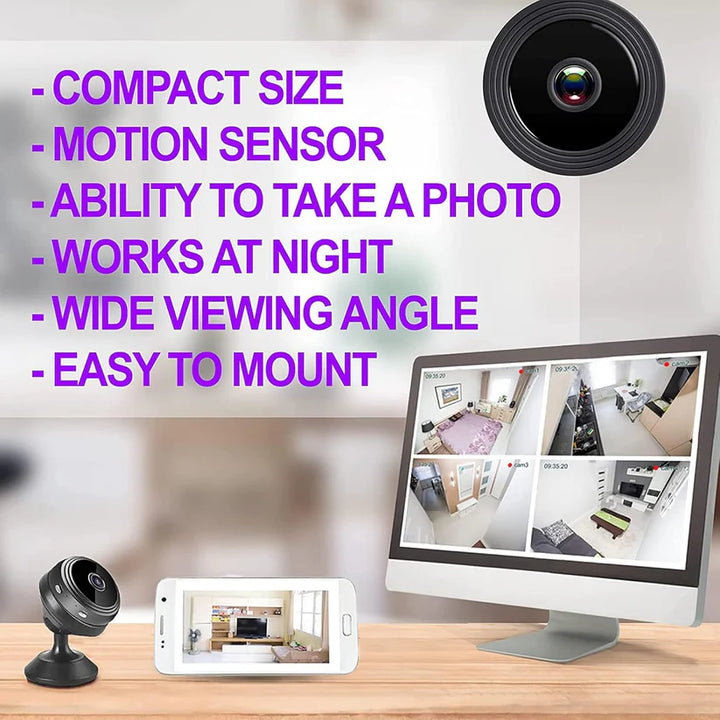 Mini camara A9 1080PH espia